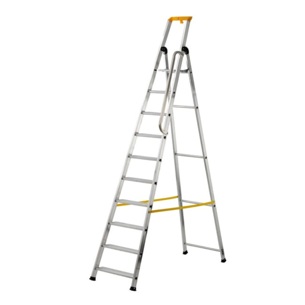 Escabeau aluminium 10 marches Hailo – Location Nancy (54)