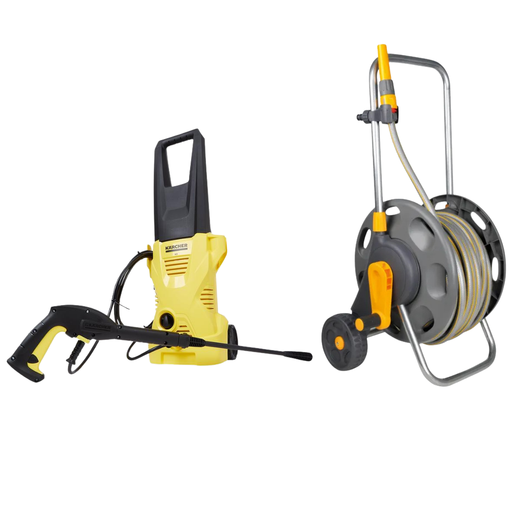 Location nettoyeur haute pression Karcher K2 + tuyau d’arrosage – Nancy (54)