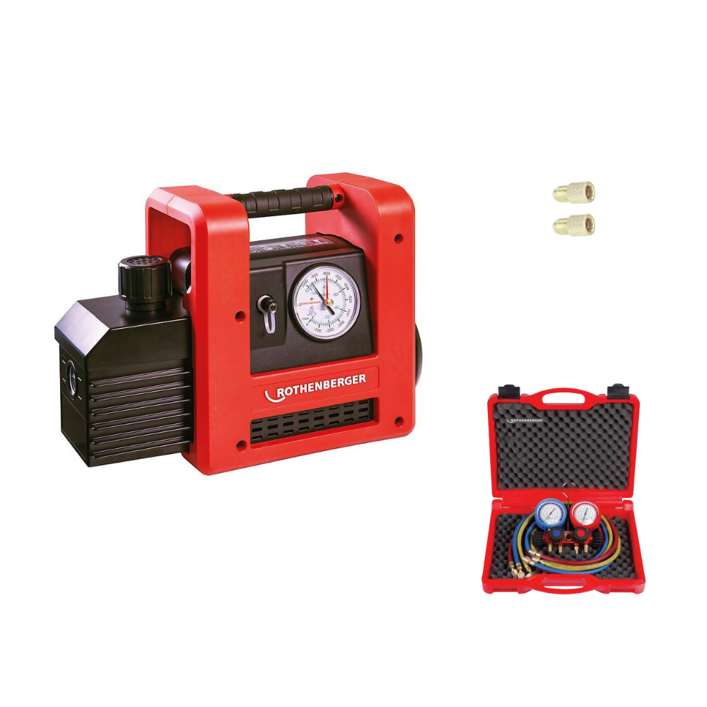 Pompe à vide + Manifold Rothenberger – Location Nancy (54)
